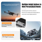 For DJI RC / RC 2 / RC Pro 2  2pcs STARTRC Foldable Metal Joystick Thumb Rocker, For DJI RC / RC 2 / RC Pro 2