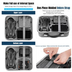 For DJI Mavic 4 Pro / RC Pro 2 STARTRC All-rounder Shoulder PU Storage Bag Handbag, For DJI Mavic 4 Pro / RC Pro 2