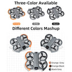 For DJI Neo 2 Sunnylife Colorful Propeller Guard Protector Prop Bumper Ring Anti-Collision Protective Cover