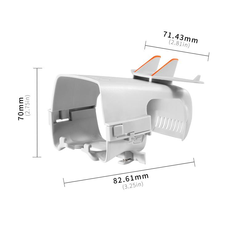 For DJI Flip STARTRC Battery Quick-release Flying Tail Cover, For DJI Flip