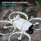 For DJI Flip STARTRC Battery Quick-release Flying Tail Cover, For DJI Flip