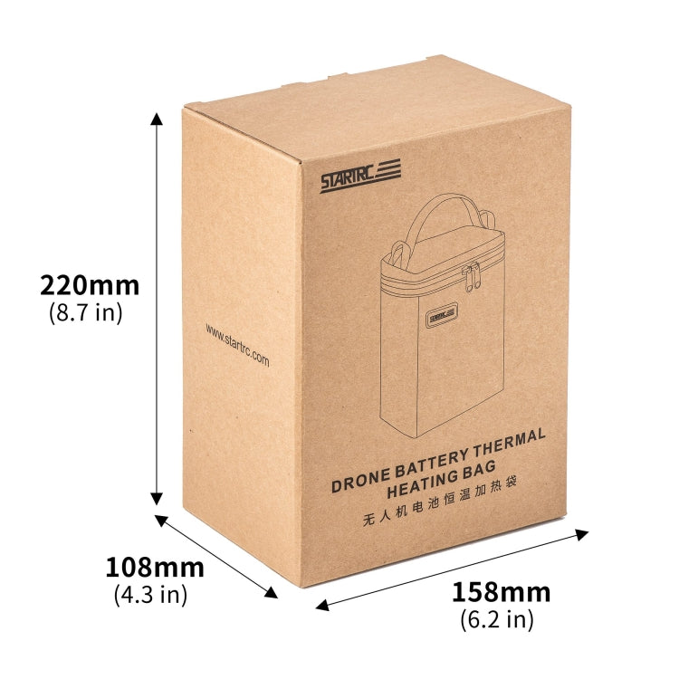 STARTRC V2 Battery Constant Temperature Heating Bag For DJI Drone Battery, For DJI Drone Battery