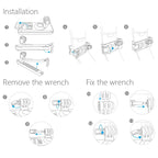 PGYTECH P-18C-019 Strap Fixed Holder for DJI Osmo Pocket / Action, P-18C-019