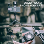 PGYTECH P-18C-043 Extension Pole Storage Bag Expansion Accessories Travel Kit for DJI Osmo Pocket, P-18C-043