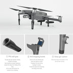 PGYTECH P-HA-030 LED Night Flight Light Shock Absorption Landing High Stand for DJI Mavic 2, P-HA-030 For DJI Mavic 2