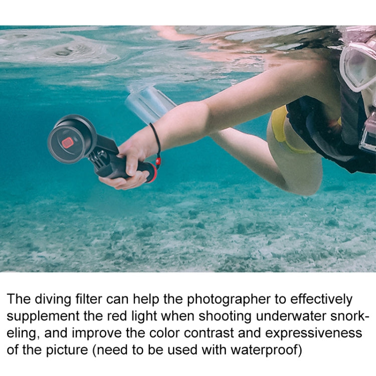 3 PCS PGYTECH P-18C-017 Profession Diving Lens Filter Suit for DJI Osmo Pocket