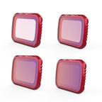 4 PCS PGYTECH P-16A-034 ND8 / 16 / 32 / 64 Lens Filter for DJI Mavic Air 2 Drone Accessories, ND8 / 16 / 32 / 64 Lens