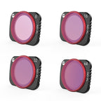 4 PCS PGYTECH P-16A-035 NDPL8 / 16 / 32 / 64 Lens Filter for DJI Mavic Air 2 Drone Accessories, NDPL8 / 16 / 32 / 64 Lens