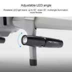 PGYTECH P-16A-038 Portable Heightened Landing Gear Extensions Rack LED Headlamp Set for DJI Mavic Air 2, LED Headlamp Set