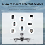 For DJI Air 3 STARTRC Night Navigation Light Speaker Expansion Mount, For DJI Air 3