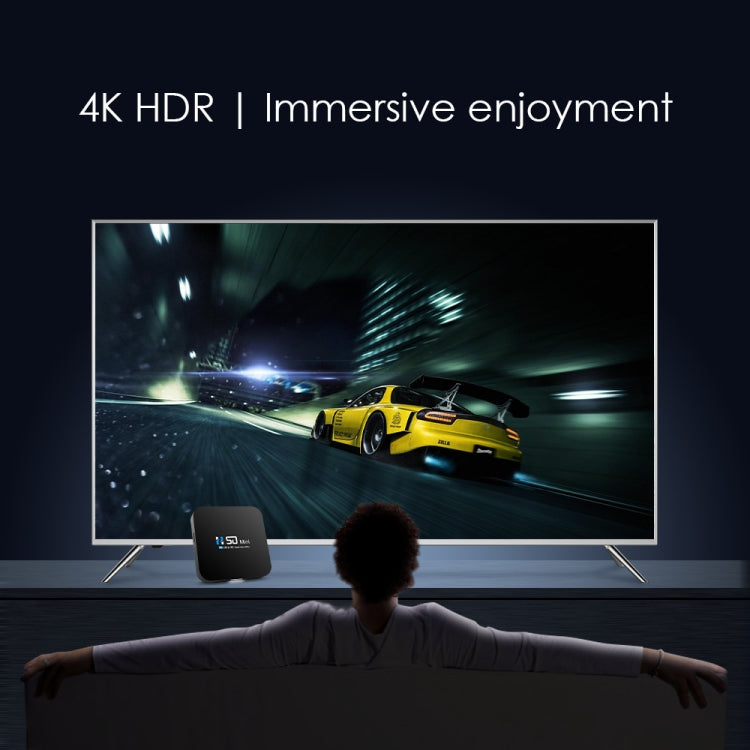 H50 Mini 4K Smart Network TV Box, Android 10.0, RK3318 Quad Core, 2GB+16GB, EU Plug, 2GB+16GB