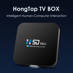 H50 Mini 4K Smart Network TV Box, Android 10.0, RK3318 Quad Core, 2GB+32GB, EU Plug, 2GB+32GB