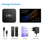 H50 Mini 4K Smart Network TV Box, Android 10.0, RK3318 Quad Core, 2GB+32GB, EU Plug, 2GB+32GB