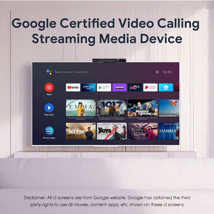 KA2 Video Calling on TV Android 10.0 Smart TV Box with Remote Control, Amlogic S905X4 Quad Core Cortex A35, 4GB+64GB, Dual-Band / Ethernet / Camera, KA2 4GB+64GB