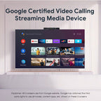 KA2 Video Calling on TV Android 10.0 Smart TV Box with Remote Control, Amlogic S905X4 Quad Core Cortex A35, 4GB+64GB, Dual-Band / Ethernet / Camera, KA2 4GB+64GB