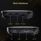 HK1 RBOX-H8S 4K Ultra HD Android 12.0 Smart TV Box with Remote Control, Allwinner H618 Quad-Core, 2GB+16GB, 2GB+16GB