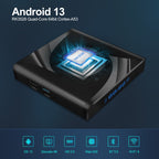 X88 Pro 13 Android 13.0 Smart TV Box with Remote Control, RK3528 Quad-Core, 2GB+16GB, 2GB+16GB