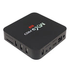 MXQ PROi 1080P 4K HD Smart TV BOX with Remote Controller, Android 7.1 S905W Quad Core Cortex-A53 Up to 2GHz, RAM: 2GB, ROM: 16GB, Support WiFi, UK Plug, 2GB+16GB,UK Plug