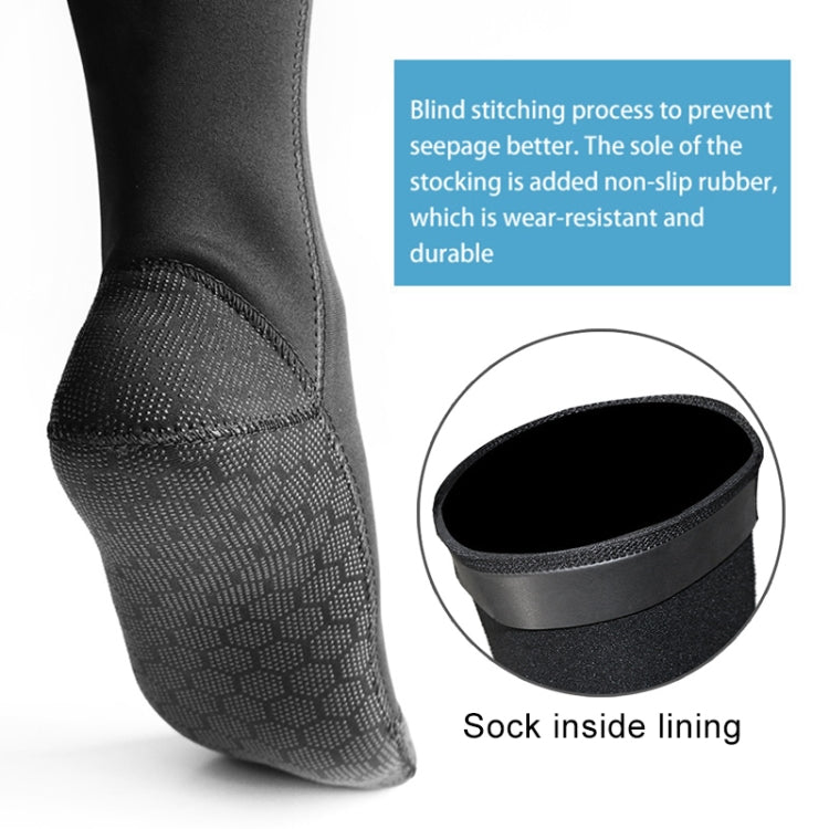 SLINX 1832 2 in 1 2mm Neoprene Super Elastic Warm One-piece Bikini Quick-drying Wetsuit for Women, with Warm Diving Stocking, XS, S, M, L, XL