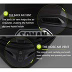 Soman 955 Skyeye Motorcycle Full / Open Face Bluetooth Helmet Headset Full Face, Supports Answer / Hang Up Calls, S, 55-56cm, M, 57-58cm, L, 59-60cm, XL, 61-62cm, XXL, 63-64cm