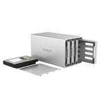 ORICO Honeycomb Series WS400C3 SATA 3.5 inch 40TB USB-C / Type-C 4 Bays Aluminum Alloy HDD / SSD Enclosure, USB-C / Type-C 4 Bays