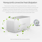 ORICO Honeycomb Series WS400U3 SATA 3.5 inch 40TB USB 3.0 4 Bays Aluminum Alloy HDD / SSD Enclosure, USB 3.0 4 Bays