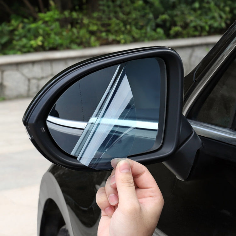 Car PET Rearview Mirror Protective Window Clear Anti-fog Waterproof Rain Shield Film, For Peugeot 308 2009-2013, For Peugeot 308 2014-2018, For Peugeot 408 2009-2013, For Peugeot 408 2014-2018, For Peugeot 301, For Peugeot 307, For Peugeot 5008        ...