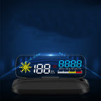 C5 OBD2 + GPS Mode Car HUD Head-up Display Water Temperature / Vehicle Speed / Voltage, C5
