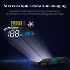 D1 Car OBD2 HUD Head-up Display GPS Speed Meter Speed / Voltage / Water Temperature Speed Alarm, D1