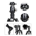 BEXIN W324C M44 Carbon Fiber Tripod Stable Shooting Camera for Vdeo Point Dslr Camera