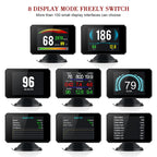 P16 Car HUD Head-up Display OBD2 Fault Code Elimination, P16