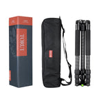 BEXIN W284C H36 Carbon Fiber Professional Photo Tripod for DSLR Camera