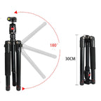BEXIN MS12 Portable Lightweight Camera Ball Head Tripods Stand for Digital SLR DSLR camera