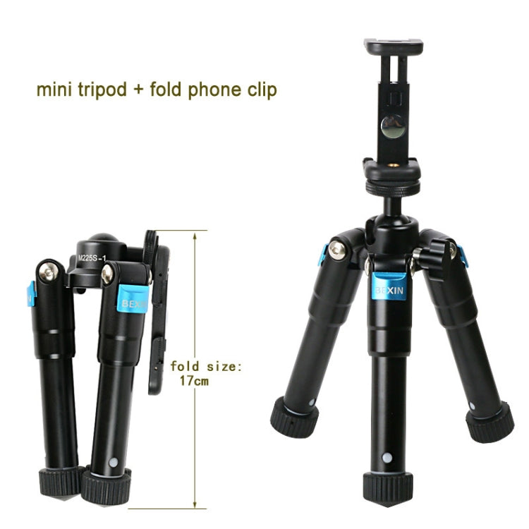 BEXIN MS15 Multifunctional Desktop Mini Camera Tripods for Camera Self-Timer Mobile Phone