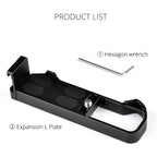YELANGU CL9 Camera Expansion Board L Plate for Canon G7X2/ G7X23, CL9 for Canon G7X2