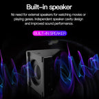 J15 1920 x 1080P HD Household Mini LED Projector with Tripod Mount Support AV / HDMI x 1 / USB x1 / TF x 1, EU Plug, US Plug, UK Plug, AU Plug
