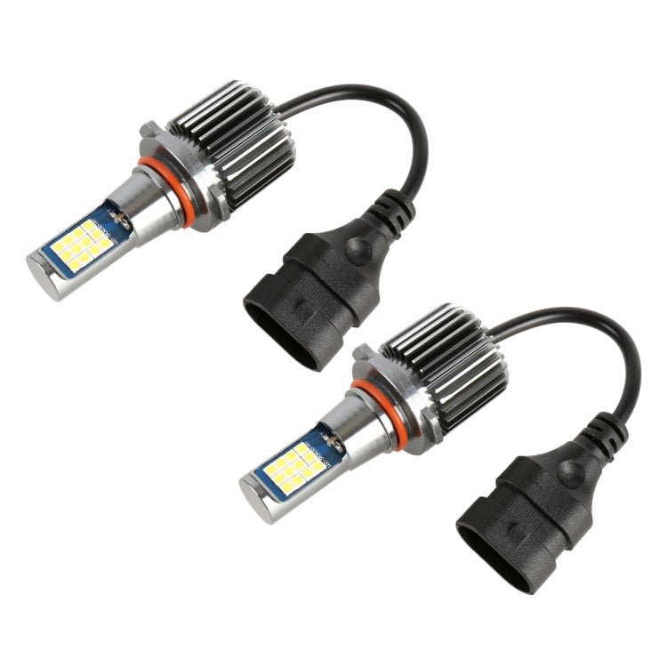 2 PCS DC12-24V / 10.5W Car Fog Lights with 24LEDs SMD-3030 & Constant Current, Box Packaging, 9005, 9006, H3, H11