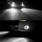 2 PCS DC12-24V / 10.5W Car Fog Lights with 24LEDs SMD-3030 & Constant Current, Box Packaging, 9005, 9006, H3, H11