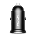 ROCK H11 4.8A 24W Mini Dual USB Car Charger, H11