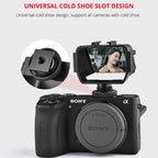 YELANGU A74 Universal Vlog Camera Flip Screen