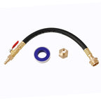 RV Winterizing Kit Sprinkler Blowout Adapter with Shut Off Valve, RV Winterizing Kit