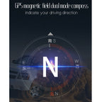 M11 Car OBD2 + GPS Mode Head-up Display HUD Overspeed / Speed / Water Temperature Alarm, M11