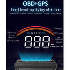 M11 Car OBD2 + GPS Mode Head-up Display HUD Overspeed / Speed / Water Temperature Alarm, M11