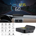 M12 OBD2 + GPS Mode Car Head-up Display HUD Overspeed / Speed / Water Temperature / Low Voltage / Fault Alarm, M12