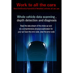 C1 OBD2 + GPS Mode Car HUD Head-up Display Compass / Speed / Water Temperature / Voltage Display / Speed / Fault Alarm / Navigation Function, C1 With Navigation Function