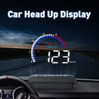 M13 Plus OBD2 + GPS Mode Car Head-up Display HUD Overspeed / Speed / Water Temperature Alarm, M13 Plus