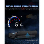 M13 Plus OBD2 + GPS Mode Car Head-up Display HUD Overspeed / Speed / Water Temperature Alarm, M13 Plus