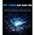 M13 Plus OBD2 + GPS Mode Car Head-up Display HUD Overspeed / Speed / Water Temperature Alarm, M13 Plus
