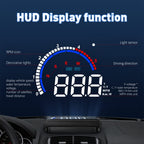 M13 Plus OBD2 + GPS Mode Car Head-up Display HUD Overspeed / Speed / Water Temperature Alarm, M13 Plus