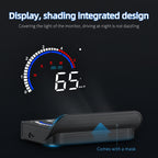 M13 Plus OBD2 + GPS Mode Car Head-up Display HUD Overspeed / Speed / Water Temperature Alarm, M13 Plus